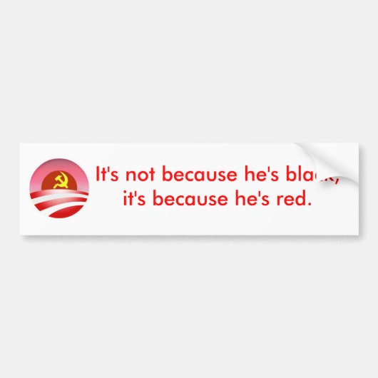 オバマ バンパーステッカー (正面)