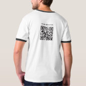 オバマ・プーチン院生Tシャツ Tシャツ (裏面)