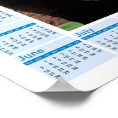 オバマ ポスター - 2009年記念カレンダー (角)