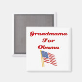 オバマ・マグネットの祖母 マグネット (正面/裏面)