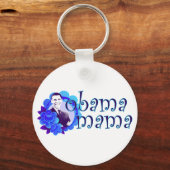 オバマ・ママ キーホルダー (正面)