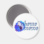 オバマ・ママ マグネット (正面/裏面)