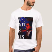 オバマ・ユナイト・アメリカ Tシャツ (正面)