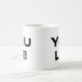 オバマ・ユー・ウソ コーヒーマグカップ (中央)