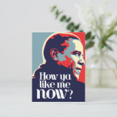 オバマ: 今の私をどう思う？ ポストカード (スタンド正面)