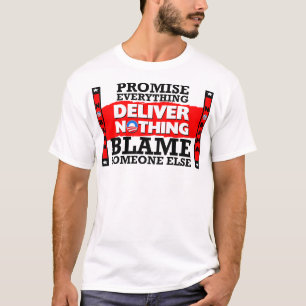 オバマ: 何も提供しないで下さい! Tシャツ