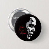 オバマ: 変更の進歩ボタンを信じて下さい 缶バッジ (正面&裏面)