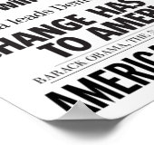 オバマ：夢から歴史へヘッドライン・ポスター ポスター (角)