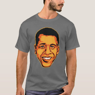 オバマ-大統領のな頭部 Tシャツ