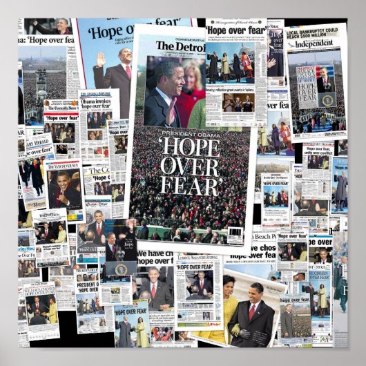 オバマ:恐怖に希望 ポスター (正面)