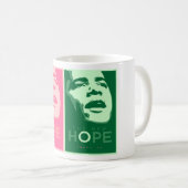 オバマ"新しい希望"の別名マグ コーヒーマグカップ (正面右)