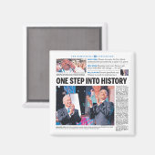 オバマ:歴史への一歩 マグネット (正面/裏面)