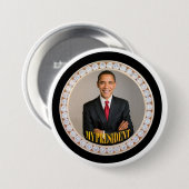 オバマ: 私の大統領 缶バッジ (正面&裏面)