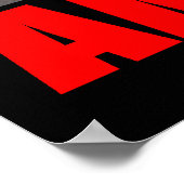 オバマ – 私はあなたを見ているアメリカ ポスター (角)