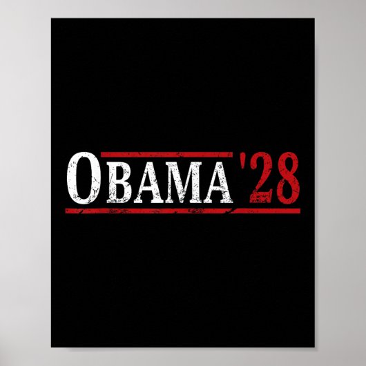オバマ 2028 投票 オバマ 大統領 に 2028 ヴィンテージ  ポスター (正面)