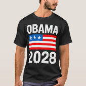 オバマ 2028 2 Tシャツ (正面)