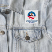 オバマ- Romneyシャフトの労働者 缶バッジ (インサイチュ)