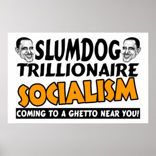 オバマ: Slumdog Trillionaire ポスター