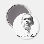 オバマ：Yes マグネット (正面/裏面)