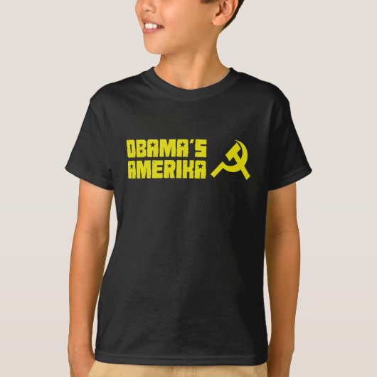 オバマAmerika Tシャツ (正面)