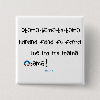オバマbama bobamaボタン 缶バッジ