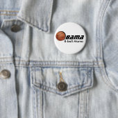 オバマBballのママボタン 缶バッジ (インサイチュ)