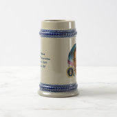 オバマCommemorativeステイン大統領 ビールジョッキ (中央)