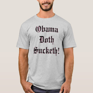 オバマDoth Sucketh! Tシャツ
