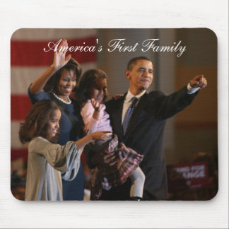 オバマFirst Family Keepsakes大統領 マウスパッド
