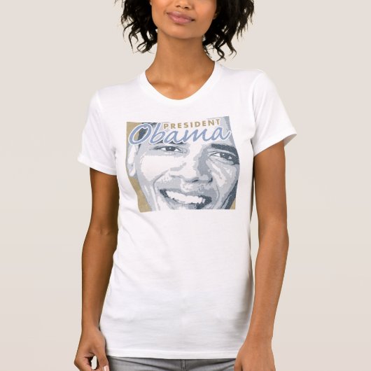 オバマInauguration大統領 Tシャツ (正面)