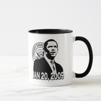 オバマInauguration BW大統領 マグカップ