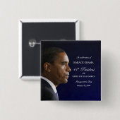 オバマInauguration Celebration Button大統領 缶バッジ (正面&裏面)