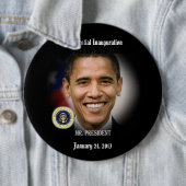 オバマInauguration Commemorative大統領 缶バッジ (インサイチュ)