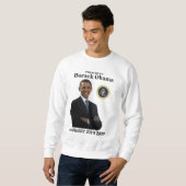オバマInauguration Sweatshirt大統領 スウェットシャツ (正面フル)