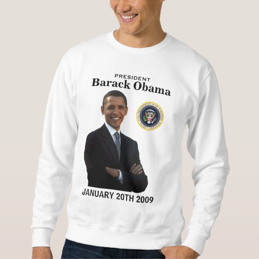 オバマInauguration Sweatshirt大統領 スウェットシャツ (正面)