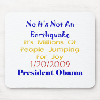 オバマNot Earthquake大統領 マウスパッド