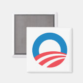 オバマO マグネット (正面/裏面)