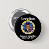 オバマPresidential Inauguration大統領 缶バッジ (正面&裏面)