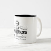 オバマVictory Mug大統領 ツートーンマグカップ (正面右)