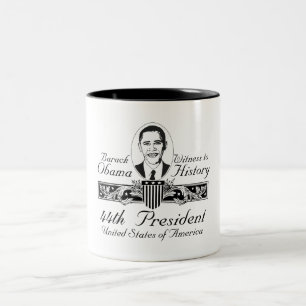 オバマVictory Mug大統領 ツートーンマグカップ
