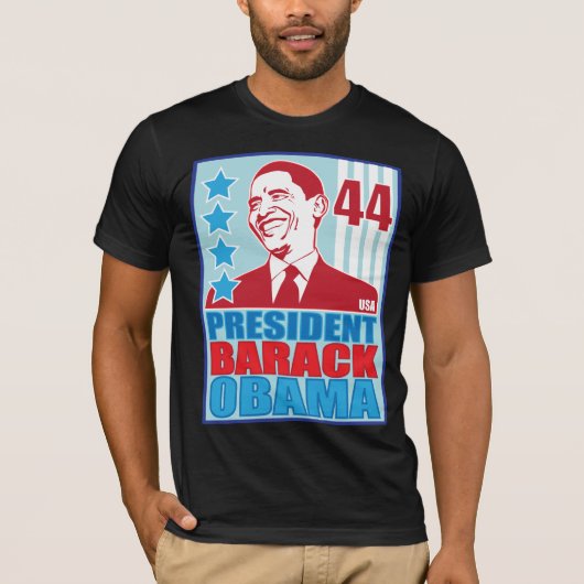 オバマVintage T-Shirt大統領 Tシャツ (正面)