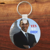 オバマYesやったぞ！ キーホルダー (正面)