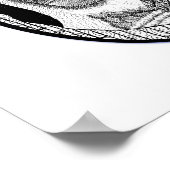 オバルツリーフクロウのポスター ポスター (角)