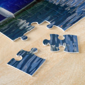 オバンポートスコットランド魚釣りボートシー海旅行 ジグソーパズル (側面)