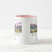 オバーストドルフアルガウヴィンテージバヴァリアドイツ土産 マグカップ (中央)