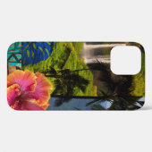 オパエカ滝ズカウアイハワイアンコラージュ Case-Mate iPhoneケース (裏面 (横))