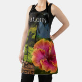 オパエカ滝ズ、カウアイハワイアンコラージュ エプロン (インサイチュ)