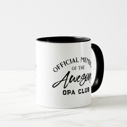 オパクラブ マグカップ (正面右)