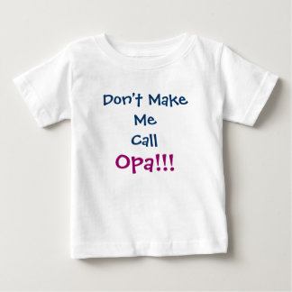オパグランドパ乳児Tシャツ ベビーTシャツ