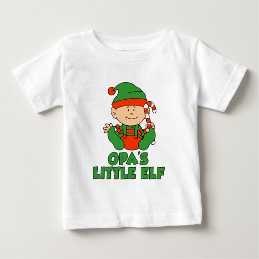 オパズリトル小妖精や小人 ベビーTシャツ (正面)